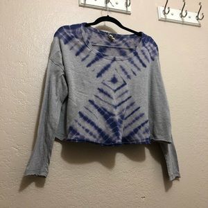 Cute tie dye crop top